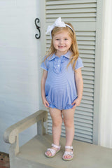 Gabby Girls' Bubble Blue Stripes