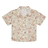 Mini Floral Print Button Down Shirt