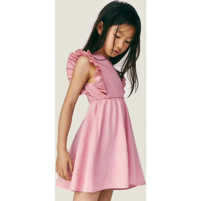 Mipounet SS26 Zoe Flammé, Pink
