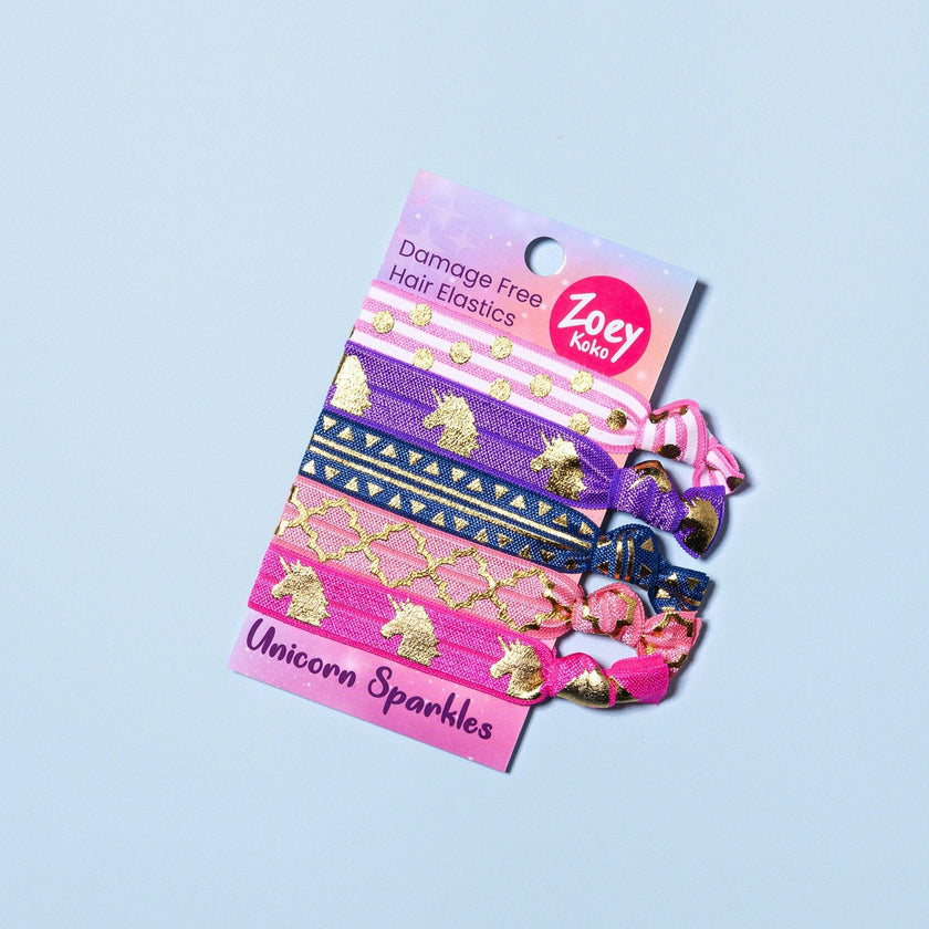 Unicorn Sparkles Hair Ties