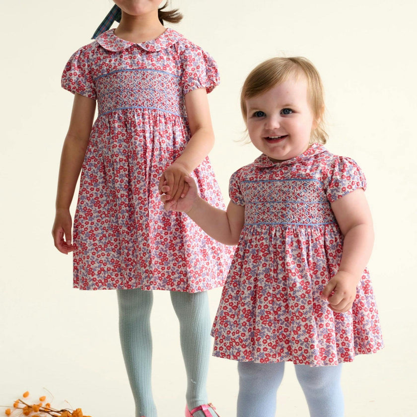 Smocked Baby Dress Adria