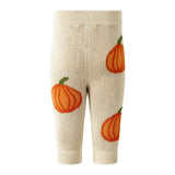 Pumpkin Knit Sweater and Leggings Set