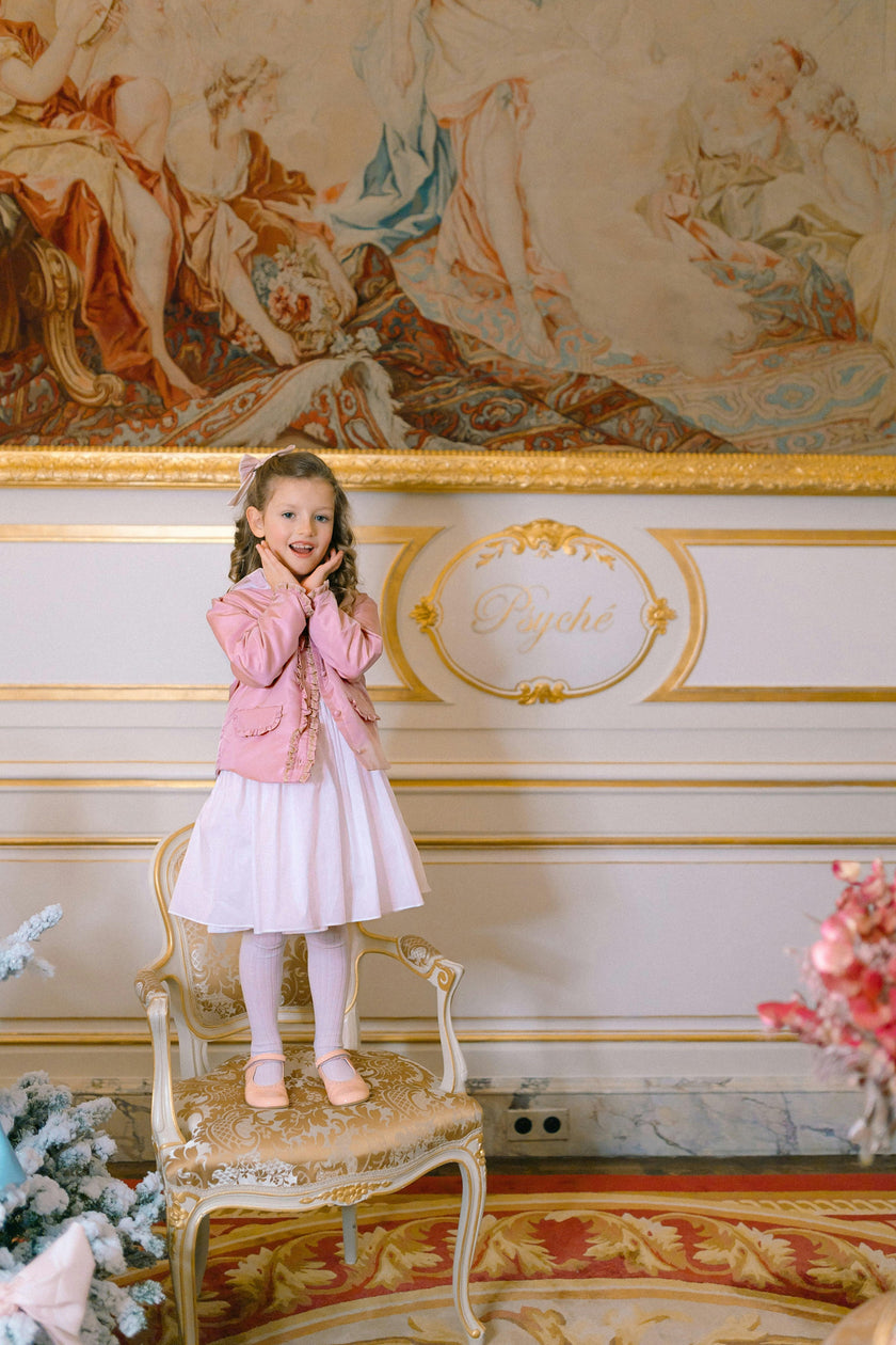 VENDOME JACKET LIGHTPINK SMOCKED