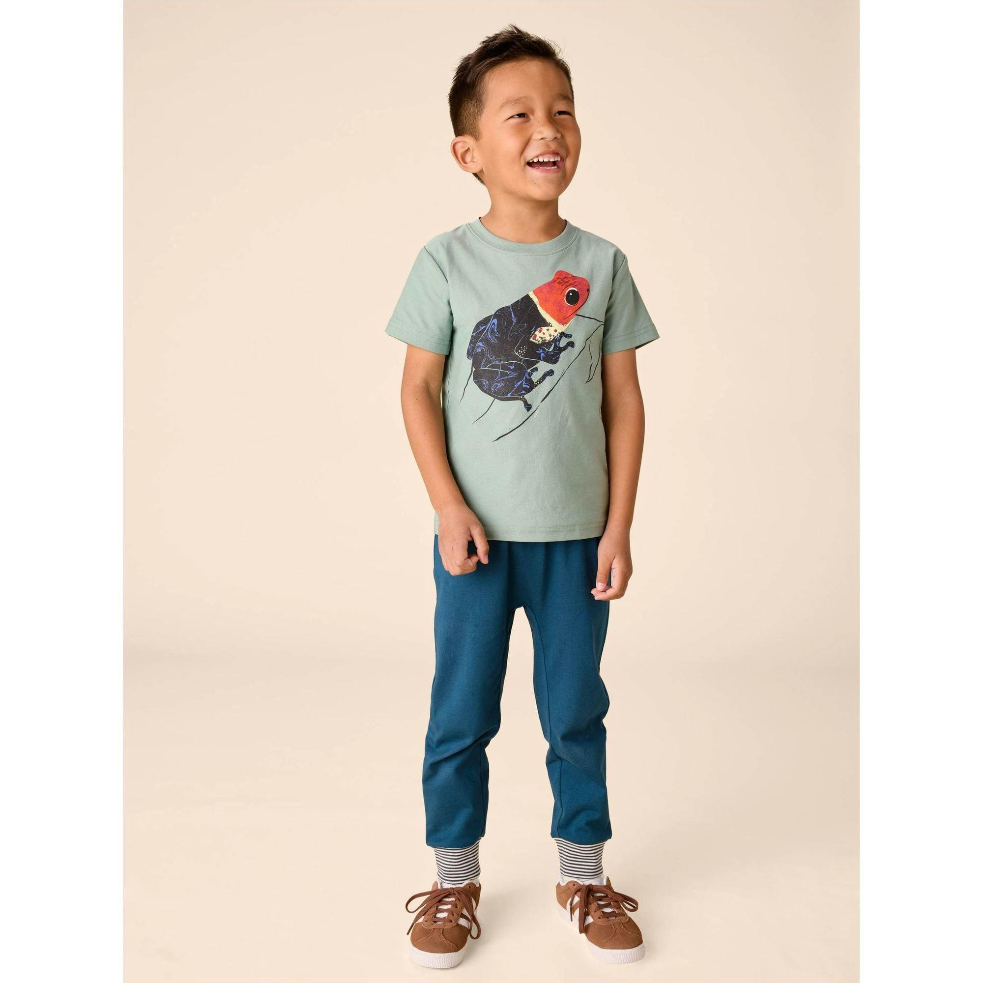Poison Dart Graphic Tee, Blue
