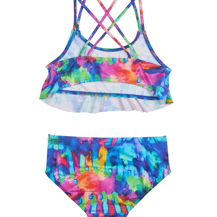 Tie Dye Flutter Bikini