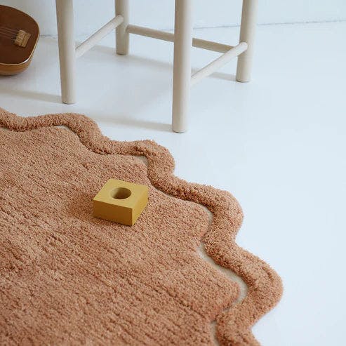 Children's washable cotton mat SWEET APRIL TOFFEE