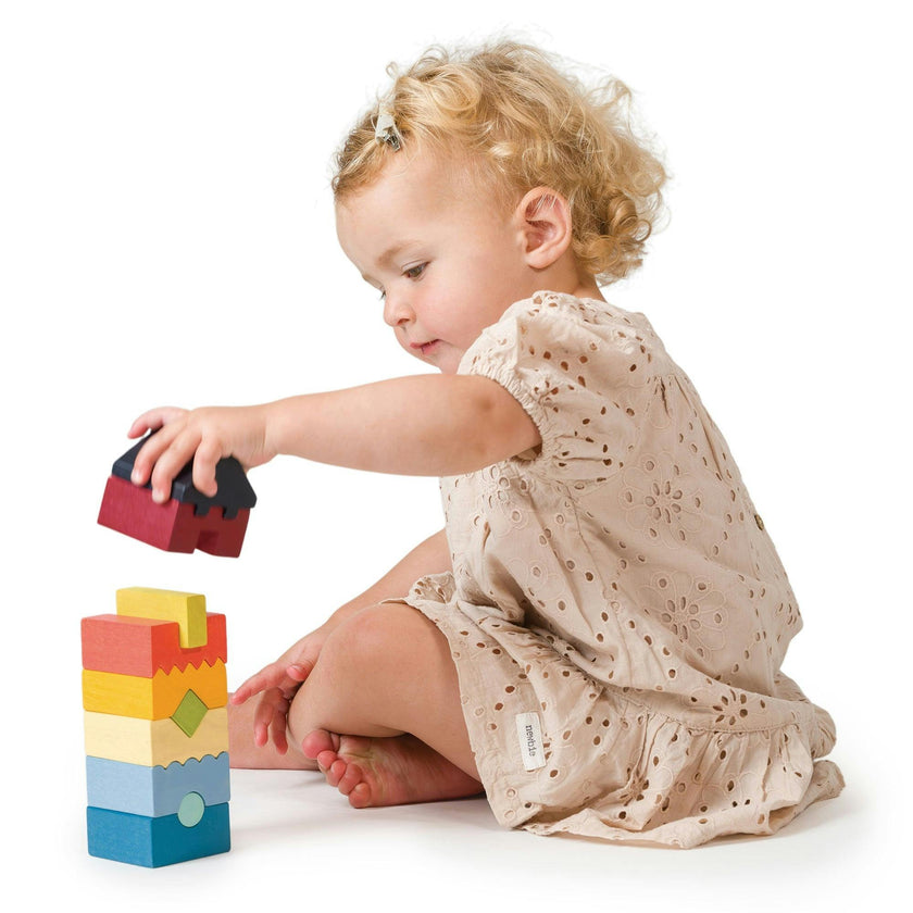 Colorful Stacking Tower