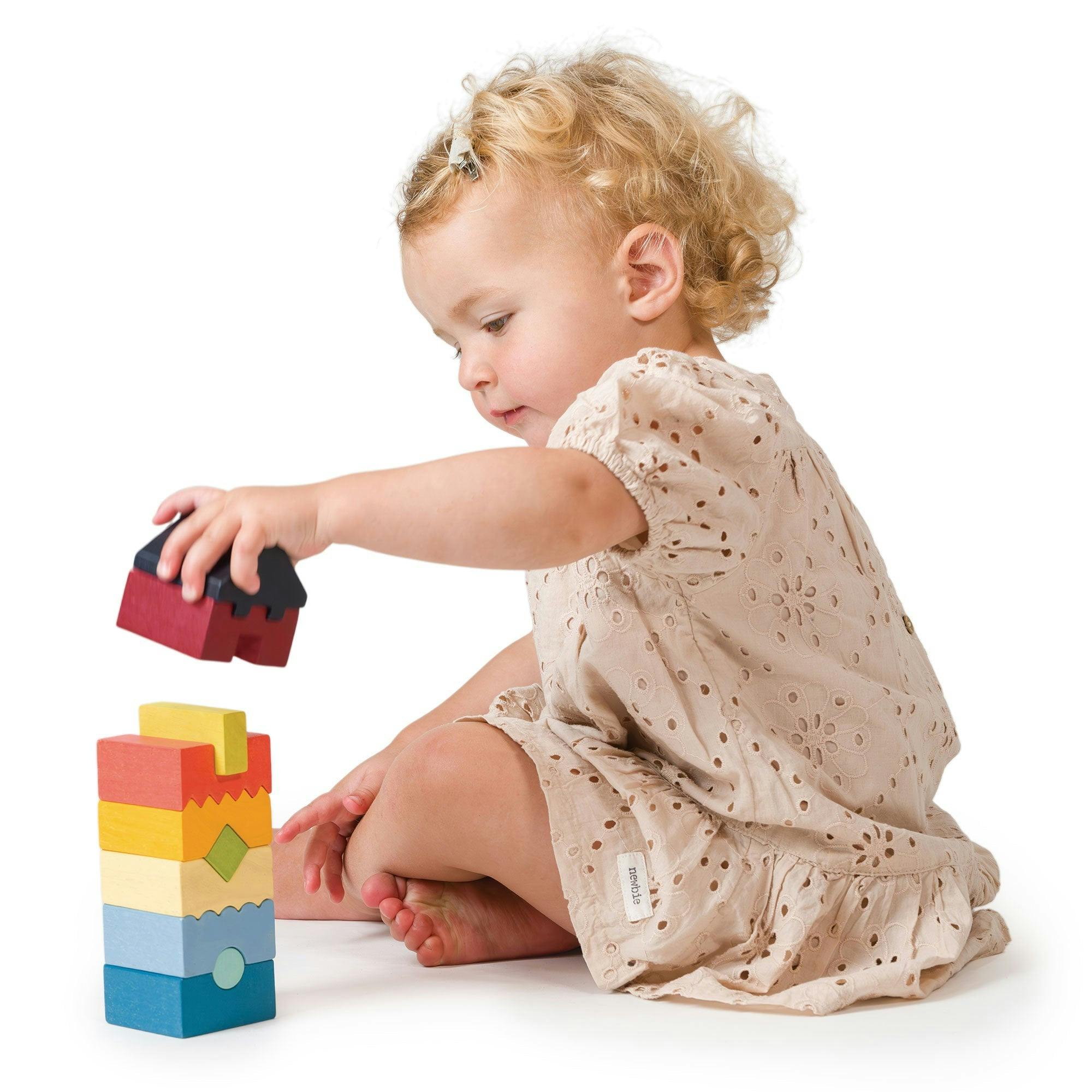 Colorful Stacking Tower