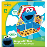 Sesame Street Cookie Monster's Shapes Magnetic Tile Structures