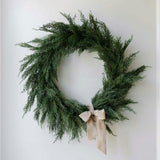 30" Faux Evergreen Cedar Wreath