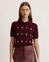 Camilla Embellished Knit Top