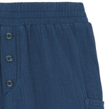 TARTINE ET CHOCOLAT Gauze Cotton Cargo Pants
