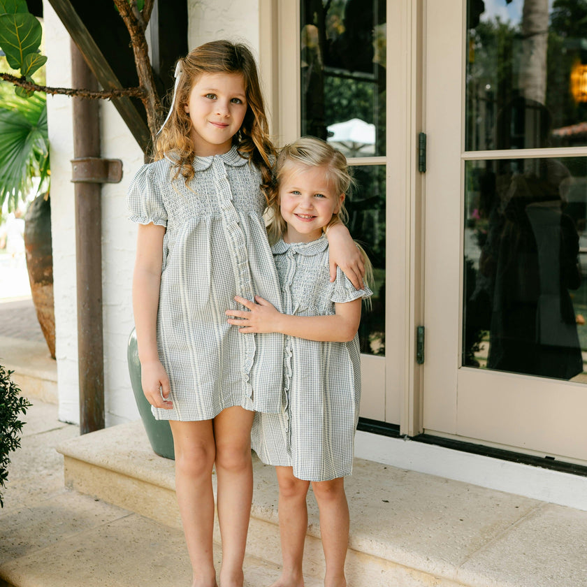Evelyn Dress - Breezy Blue