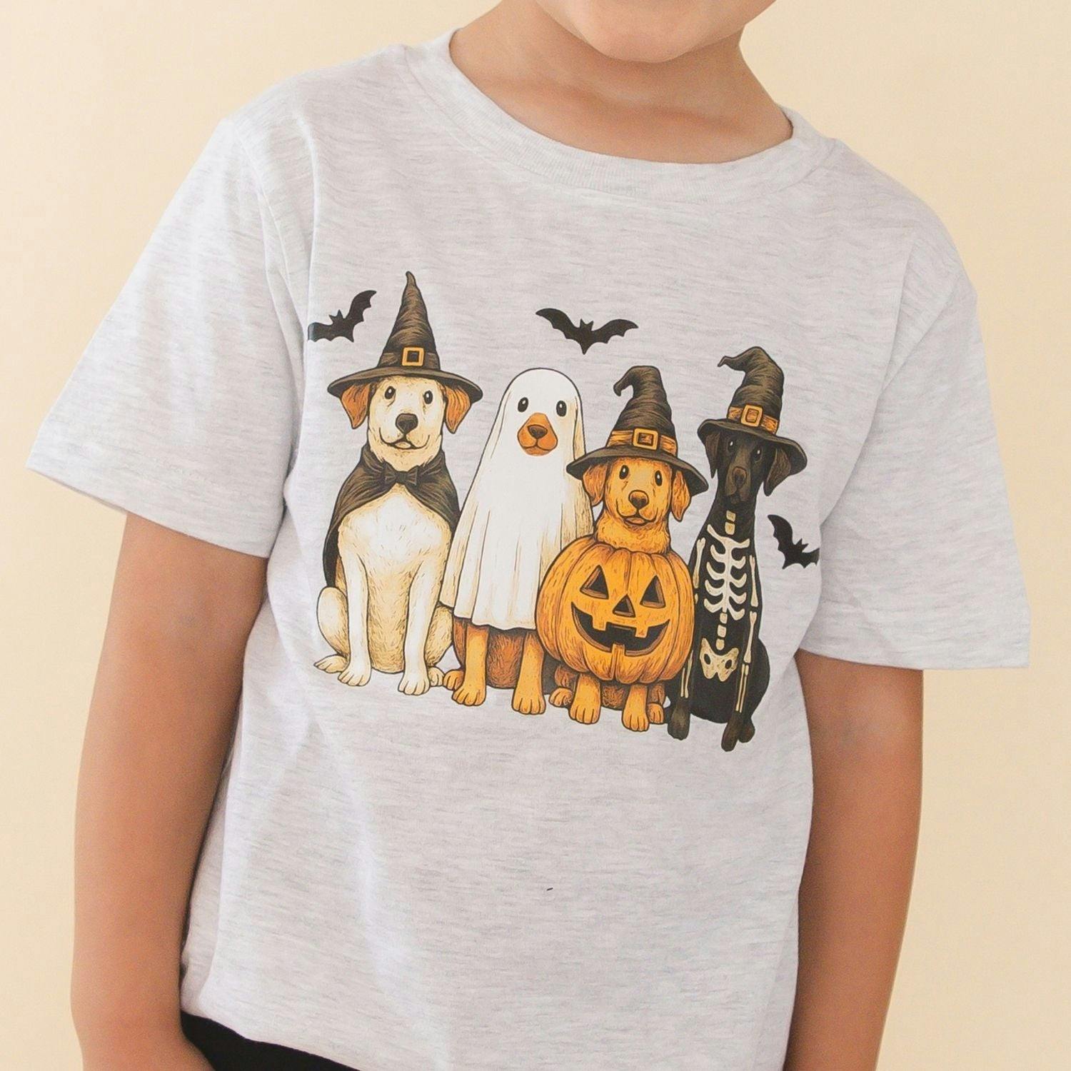 Halloween Puppies Short Sleeve T-Shirt