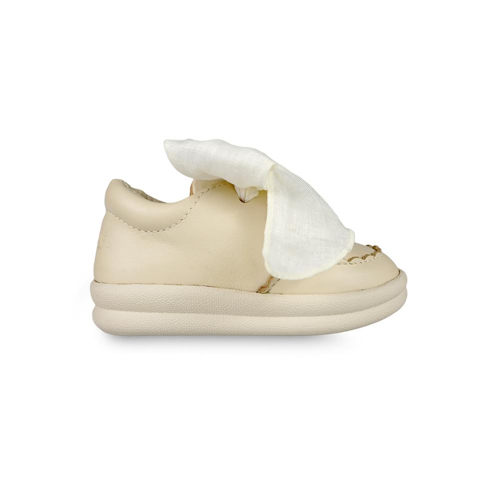 Brookli Sneakers | Cream Leather