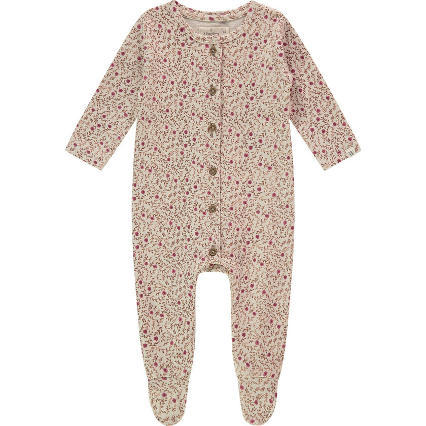 Long Sleeve Footed Romper