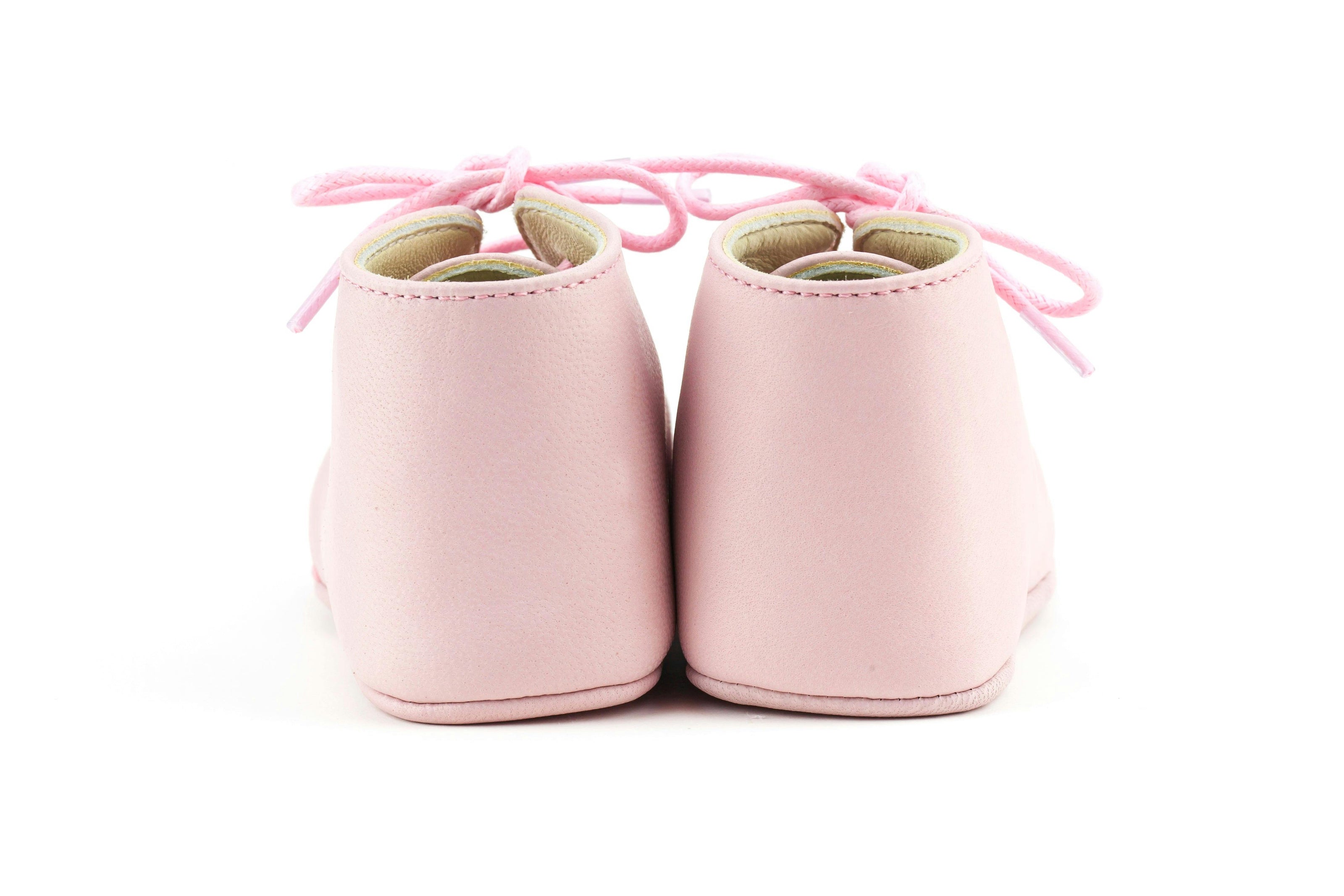 Little Royals Leather Booties Gaby - Pink
