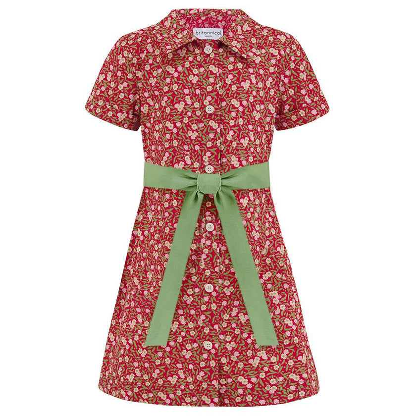 Eaton Dress - Ruby Chintz