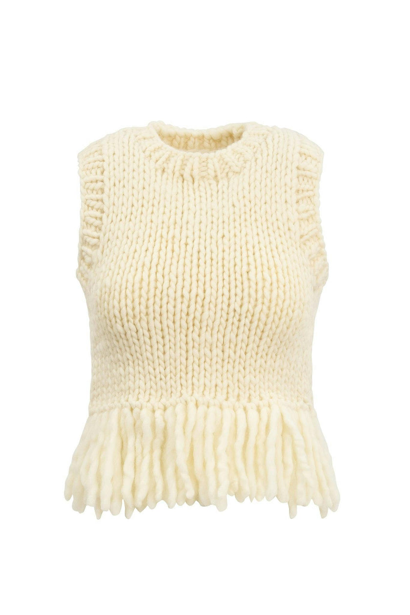 Gia Sweater in Cream