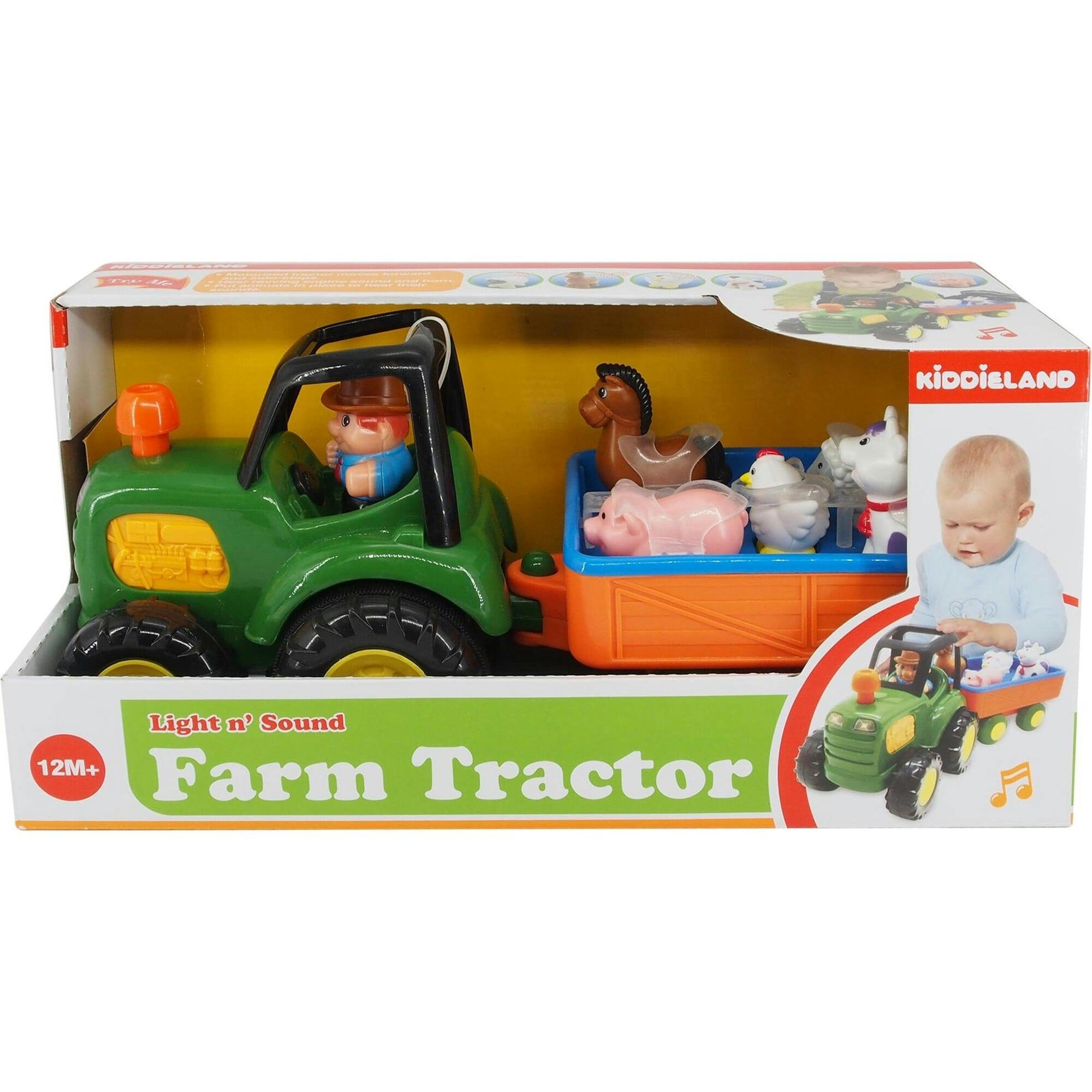 Light N' Sound: Farm Tractor - Vehicle & Animal Toy Playset