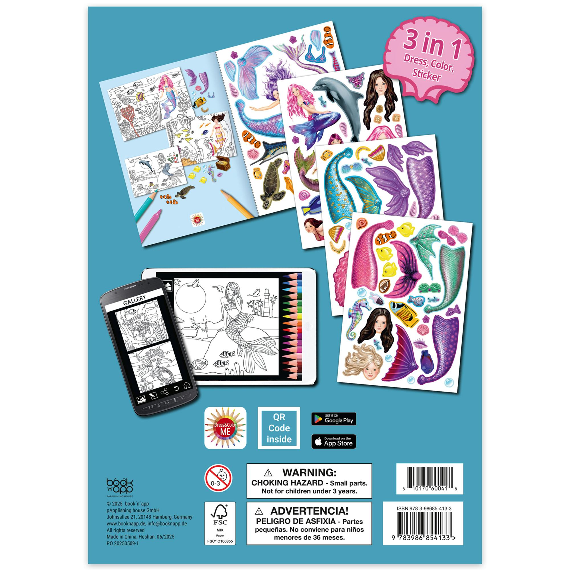 Dress & Color ME: Mermaids