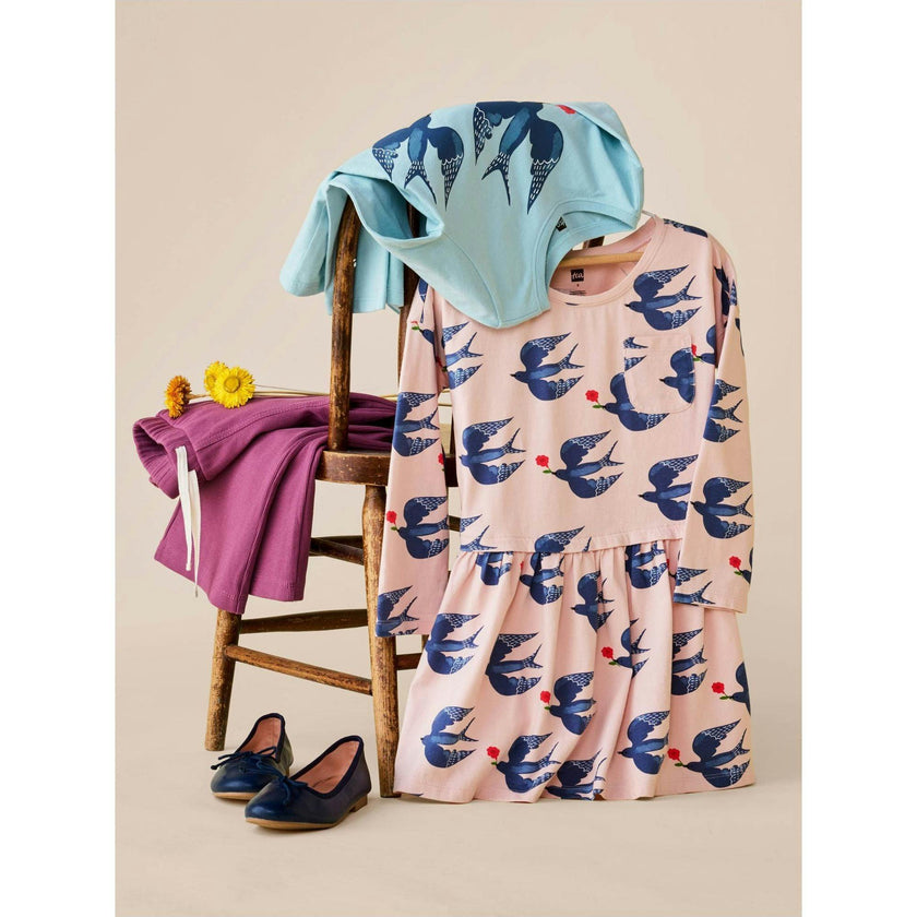 Magpies Graphic Tee, Blue