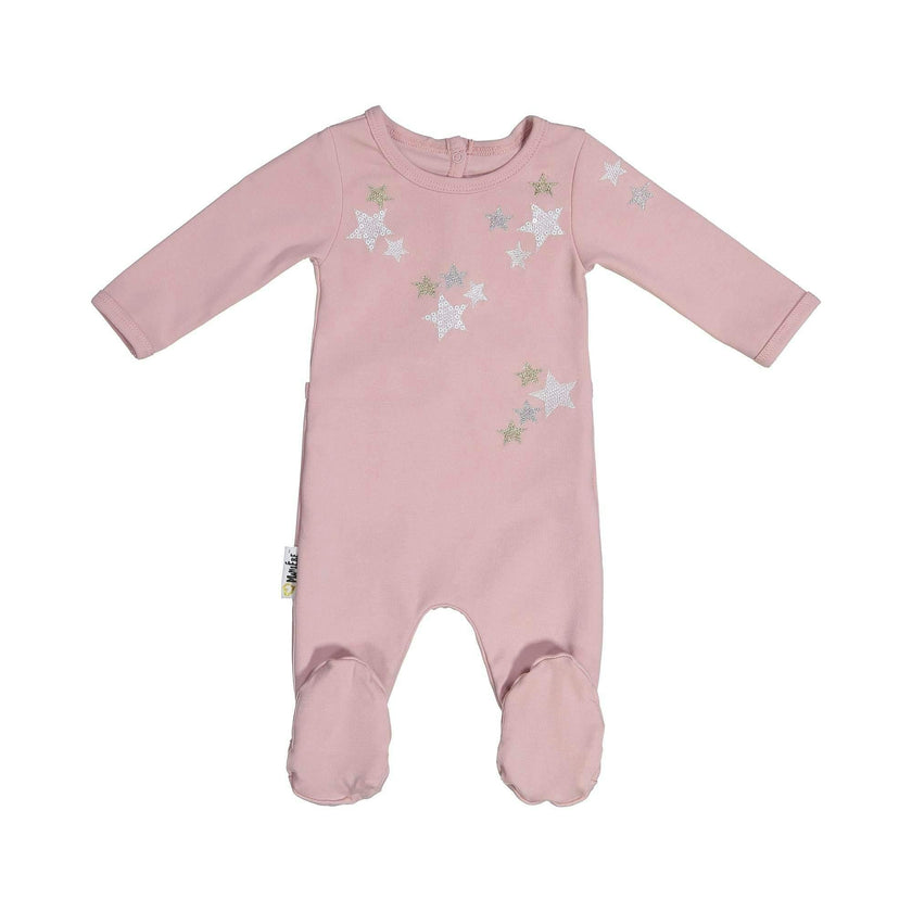 Embroidered Star Footie