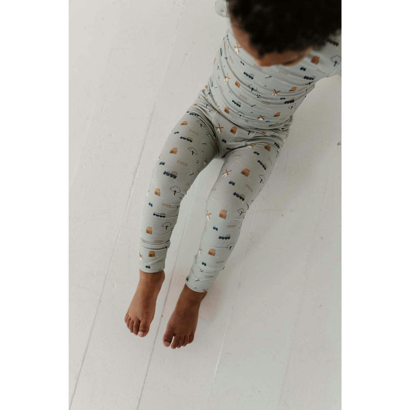 Short Sleeve Lounge Set