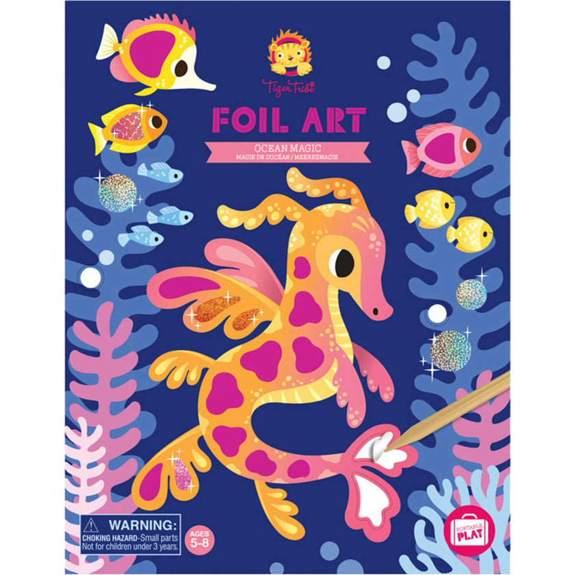 Tribe: Foil Art - Ocean Magic Activity Set