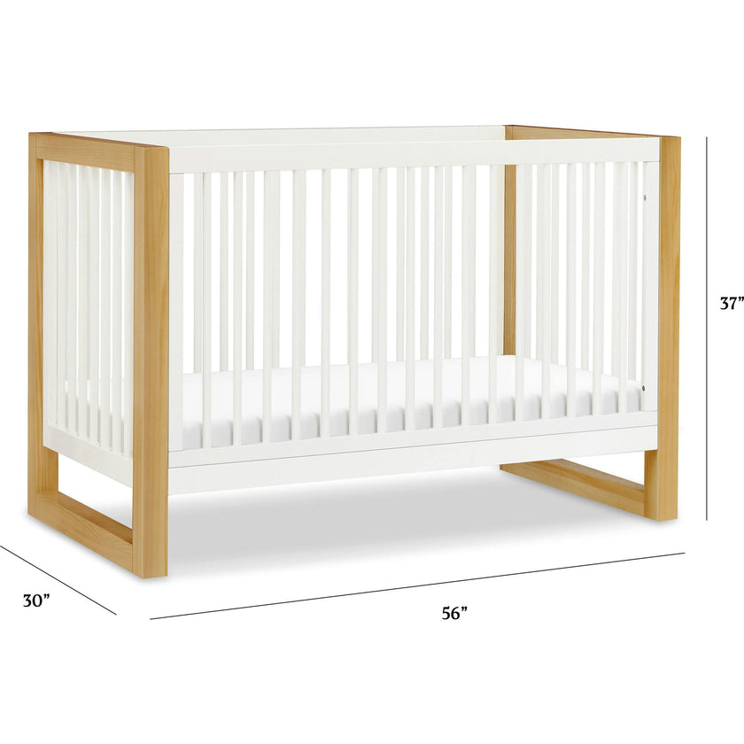 Nantucket 3-in-1 Convertible Crib with Toddler Bed Conversion Kit