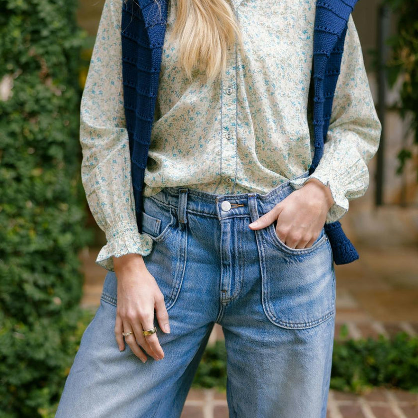 Harper Top in English Garden