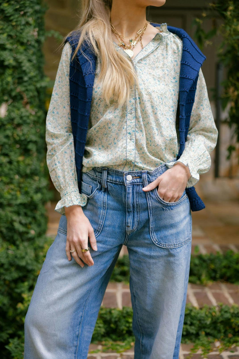 Harper Top in English Garden
