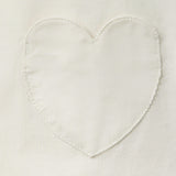 The Corduroy Heart Dress, ivory