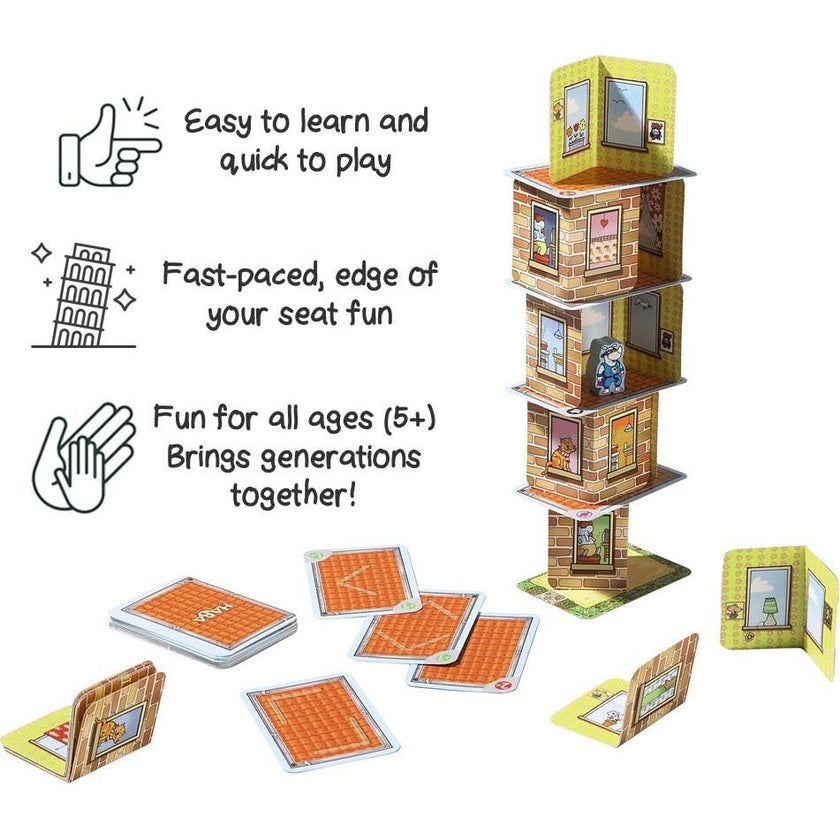 Hero Stacking Card Game
