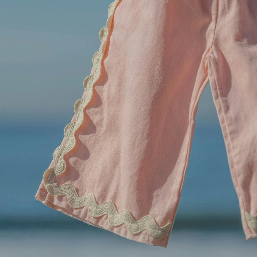 Wide-Leg Pant Set in Gelato