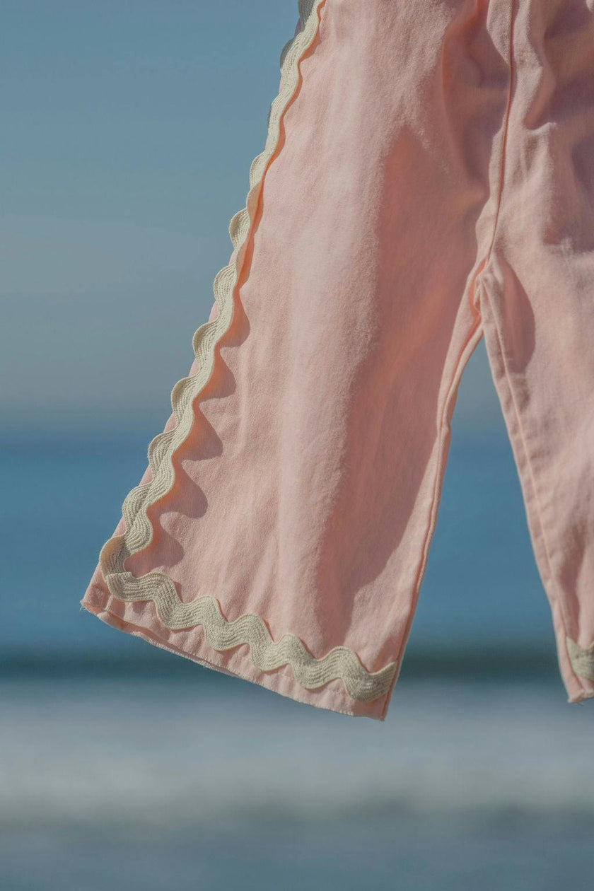 Wide-Leg Pant Set in Gelato