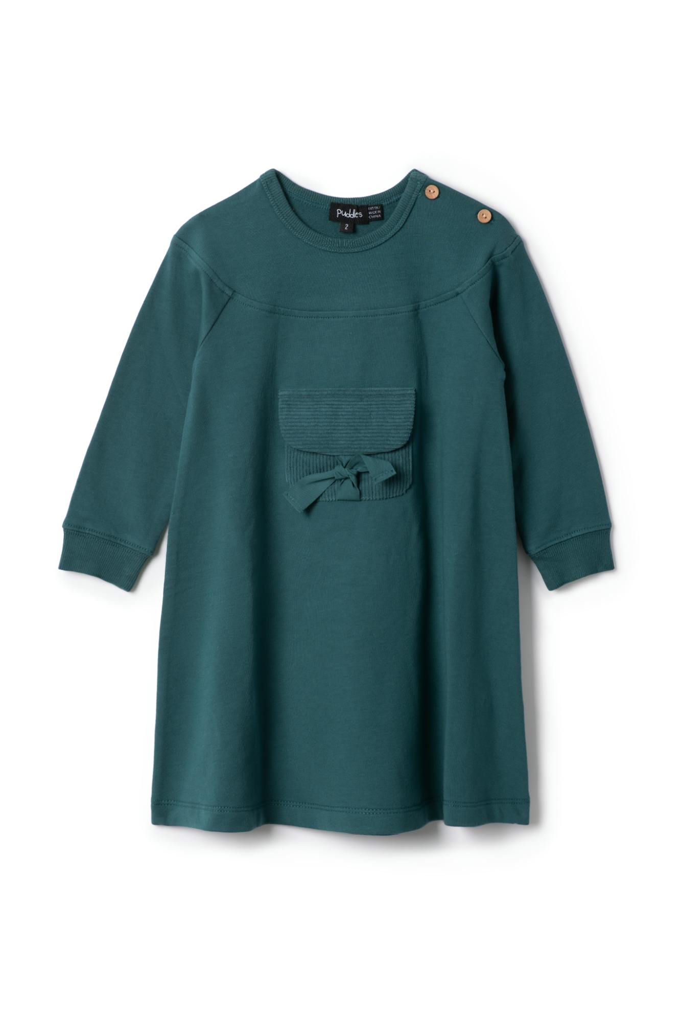 Corduroy Pocket Dress