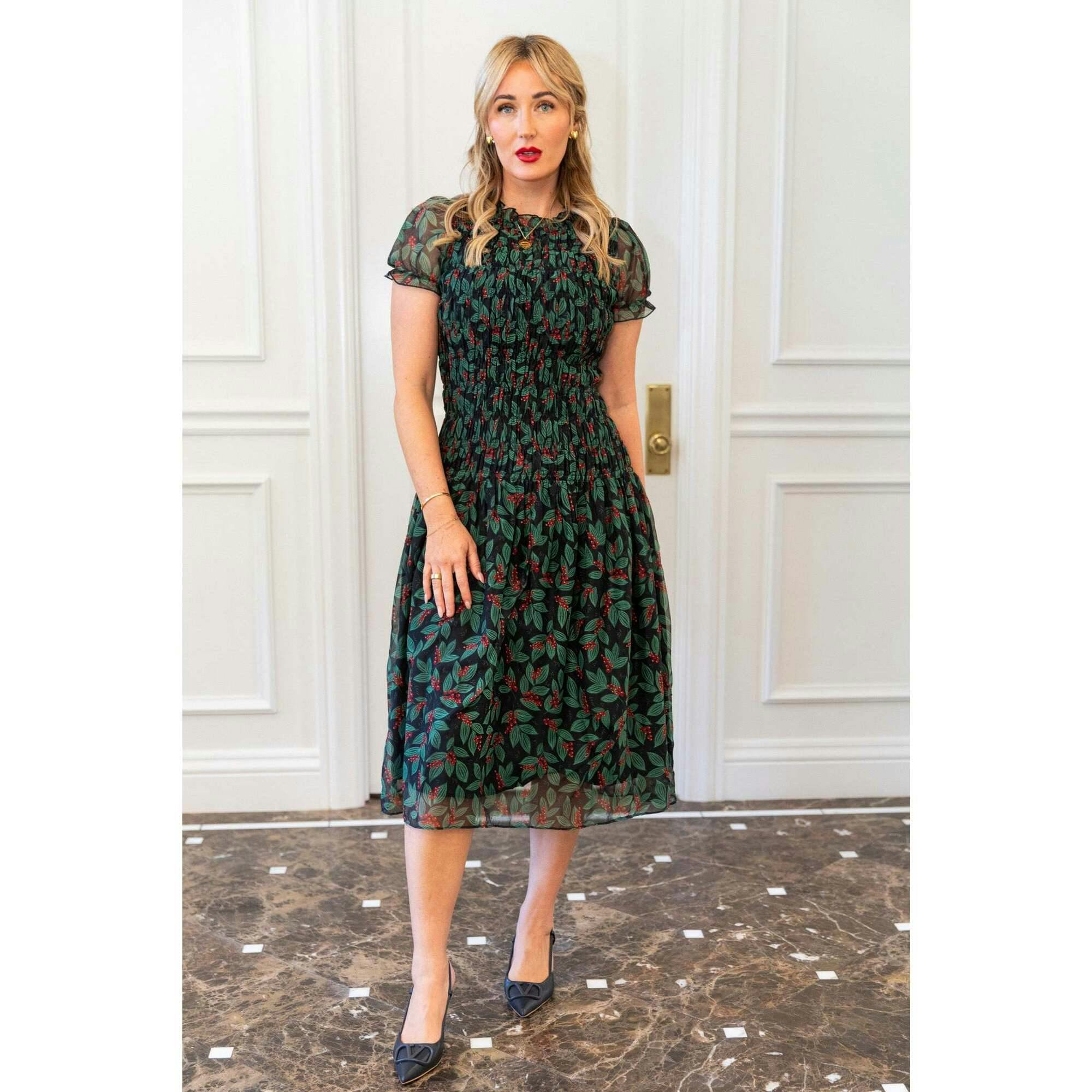 Hayden Dress in Berries