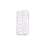 Dainty Buds and Bows - Ruffle Blanket