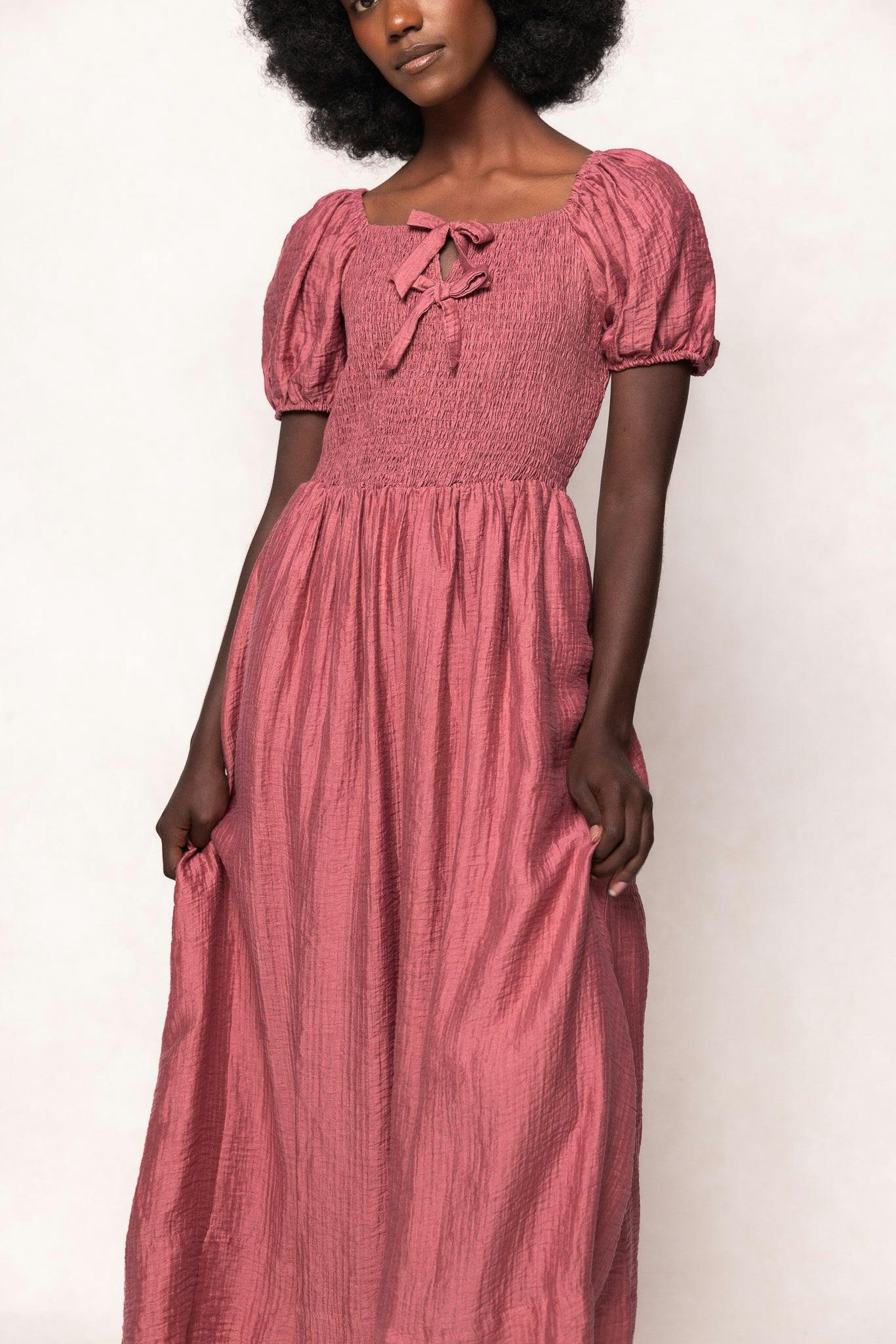 Cassie Dress in Pink