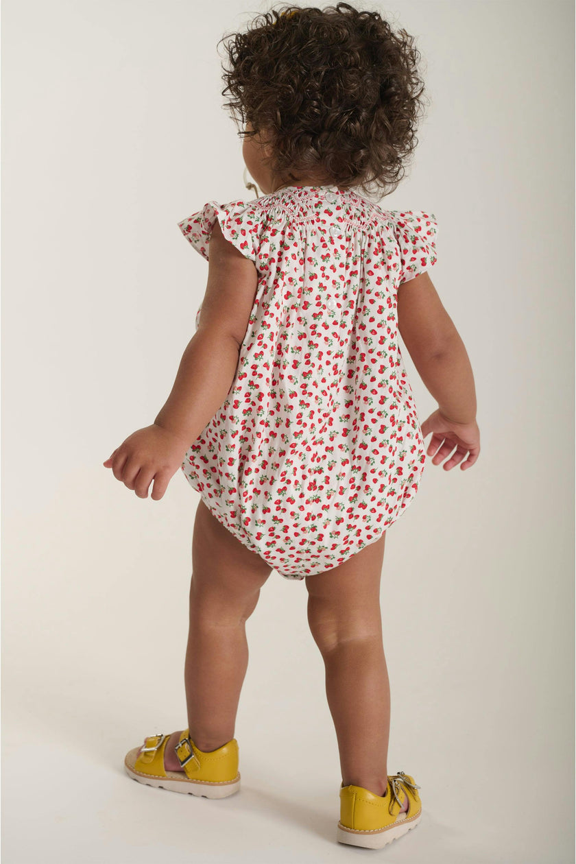 Hand-Smocked Baby Bubble - Estela
