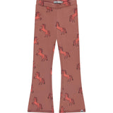 All-Over Print Flared Pants