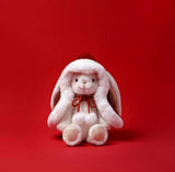 McHugs Red Riding Hood Smiling Rabbit Weighted Plush 25cm