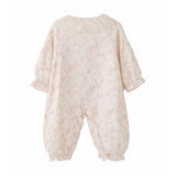 Pink Princess Floral Romper