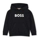 Black Loose-Fit Hoodie