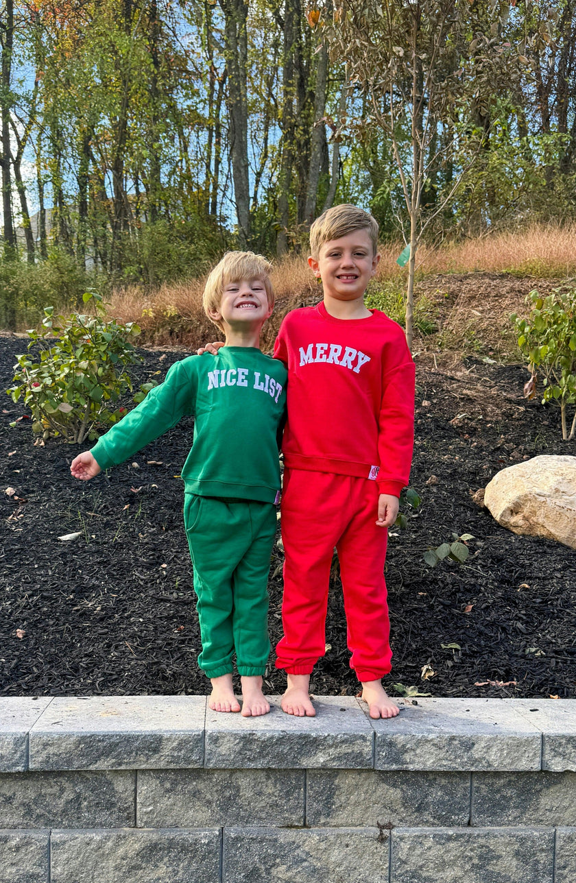 Red Joggers