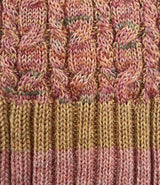 Kids Braided Rib Trim Scarf