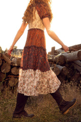 Emily Dress in Fall Floral