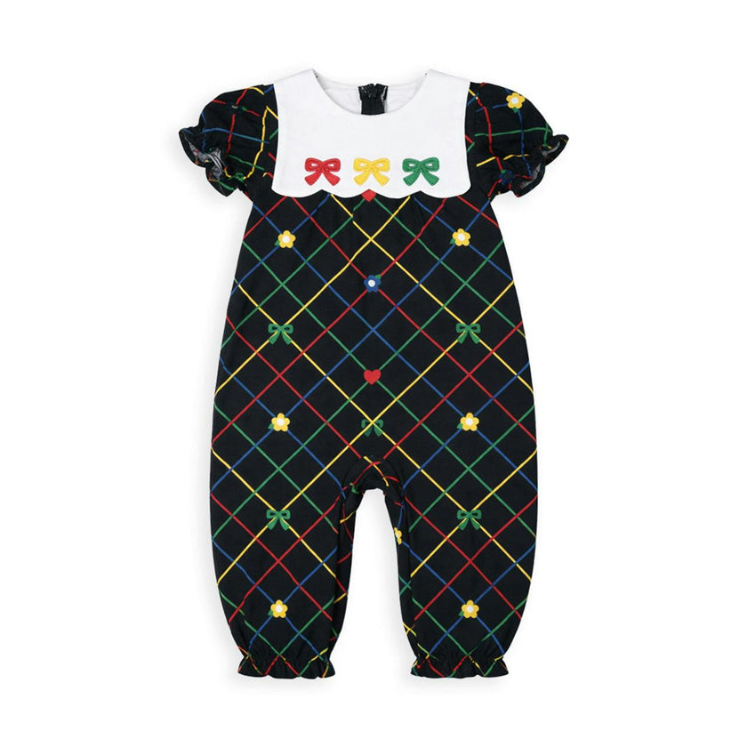 Printed Knit Longall with Bows