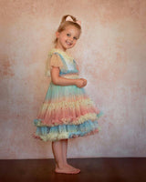 Pastel Stardust Layered Party Dress